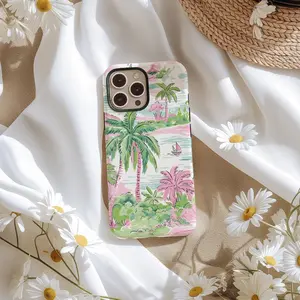 Palm Tree Summer Aesthetic Phone Case for her, Coastal Phone Case Beach Phone Case