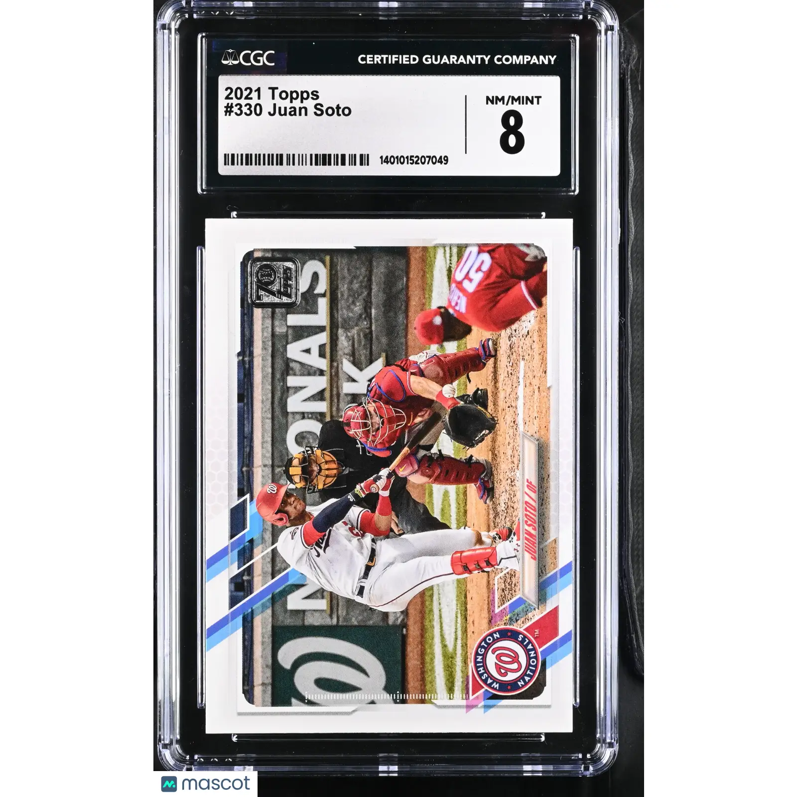 Juan Soto CGC 2021 Topps #330 Baseball 8