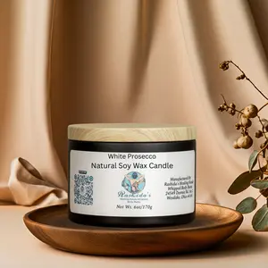 White Prosecco 6oz Soy Wax Candle