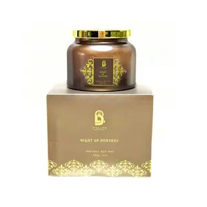 Diva Life Night of Hunters 230 g Soy Wax Multilayer Scented Cotton Wick Smokeless Candle