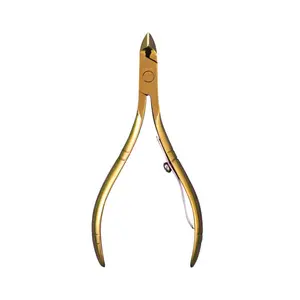 Cuticle Nipper Gold Collection - Titanium Gold Coated