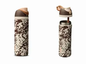 Owala FreeSip 24oz Cowgirl Core Limited Edition Insulated Water Bottle for Kitchen Drinkware Use
