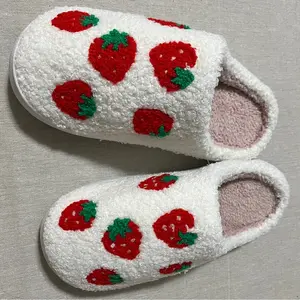 strawberry slippers