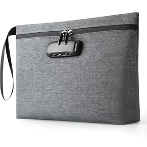 Smell Proof Bag with Combination Lock Set Cover Organiser Waterproof Travel Organization Pouch Portable Travel Accessory