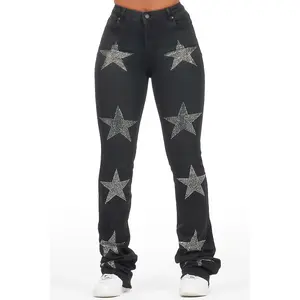Stargirl Black Super Stacked Jean