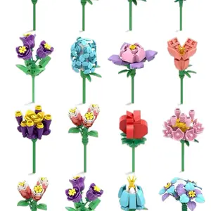 Picky 2in1 Regular Pad and Building Block Flower - Assorted Designs for Creative Play