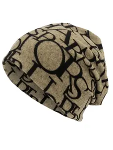 1PC Minimalist Solid Color Letter Jacquard Knit Beanie, Warm Fabric, Unisex Fashion Versatile Headwear For Outdoor, Daily Wear, Multiple Colors Available Fall Outfit - BlueStar