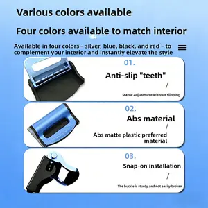Practical Car Seatbelt Adjuster for Pregnant Women, Safety Belt Clip for Comfortable Driving, Adjustable Tightness and Anti-Choke Design