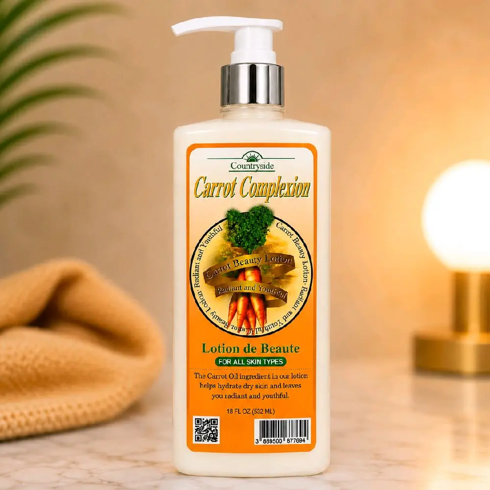Countryside Carrot Complexion Beauty Lotion – 532ml (18 fl oz)