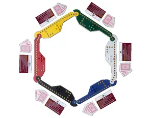 Across the Board Marbles & Jokers Game tabletop games