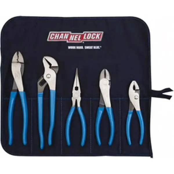 Channellock CNL-TOOLROLL1 Plier Sets Plier Set Roll Channellock Plier Set - 5 Piece
