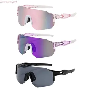 3-Pack Unisex Fashion Sunglasses, Soft Skin-friendly Rubber Frame, Premium UV400 Sun Protection Lenses, Practical Windproof Close Fit Design, Durable Casual Eyewear for Mountain Biking, Hiking and Various Outdoor Activities, Sunglasses For Women, Men's Su