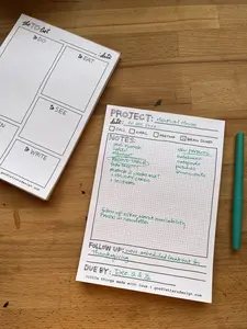 Project Pad Everyday Desk Notepad