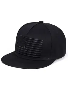 Unisex American Flag Embroidered Baseball Cap, Adjustable Sun Protection Hat for Outdoor Sports, Spring & Fall Travel Beach Activities, Patriotic Hat