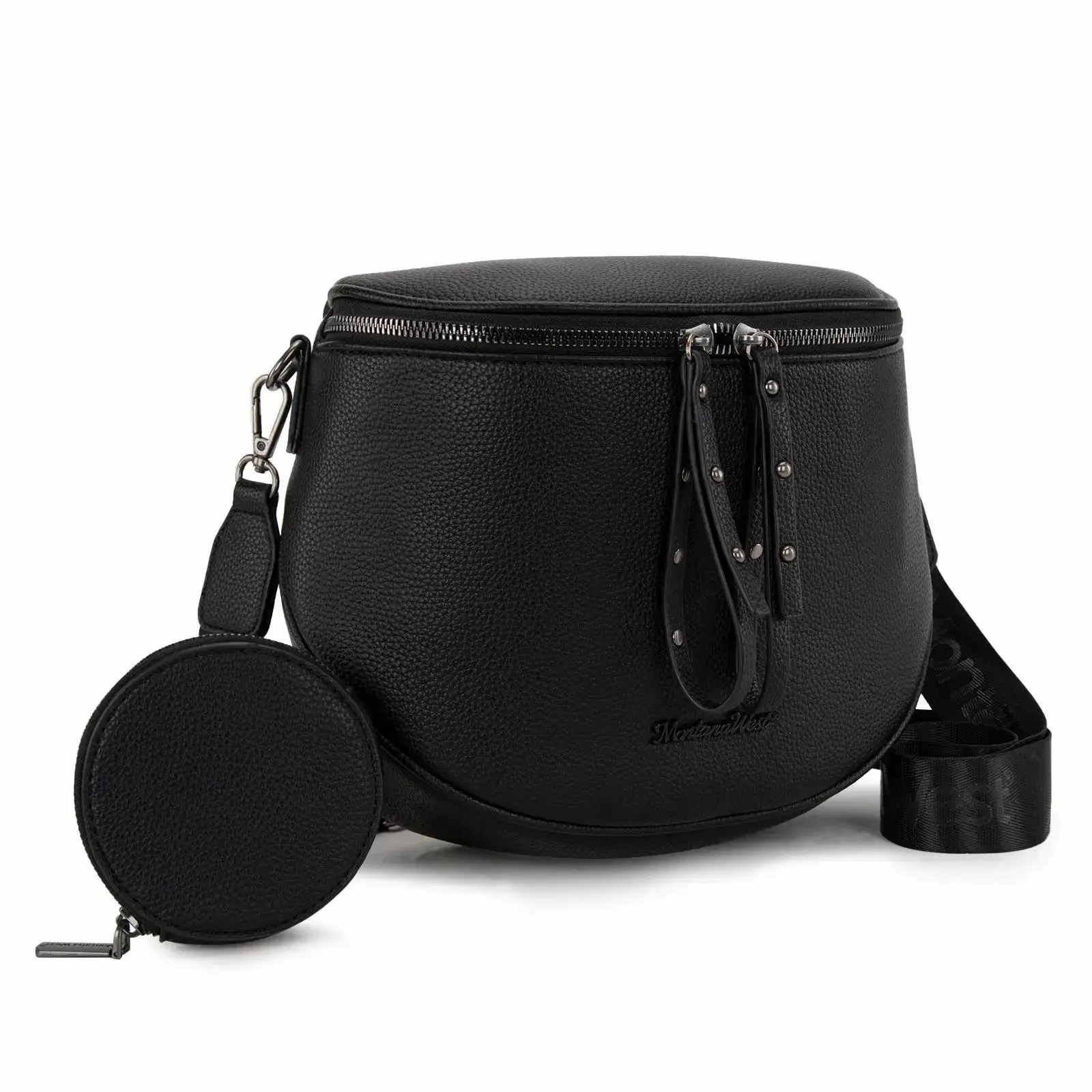 Montana West Large Fanny Pack Crossbody Sling Bags with Adjustable Strap and Coin Purse