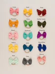 Bow Hair Tie - 15 Colors Available