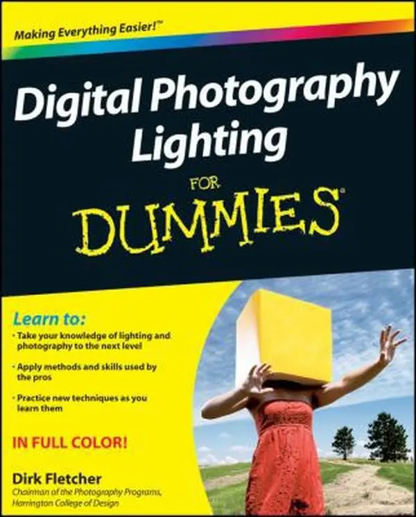 Used Soft Cover Book - Digital Photography Lighting For Dummies by Dirk Fletcher, English-Language Good Tutorial Guide