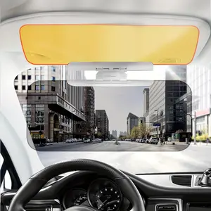 2 in 1 Automobile Sun Anti-UV Block Visor Day and Night Anti-Glare Sunshade Mirror Driving Goggles Shield