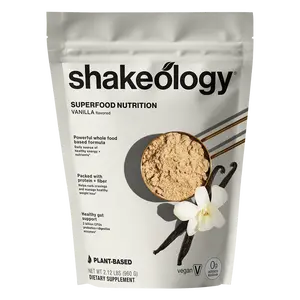Bodi - Shakeology 0g Added Sugar - Vanilla - Protein Powder Blend, Gluten-Free Shake with Vitamins and Minerals – Helps Support Healthy Weight Loss, Lean Muscle, Gut Health