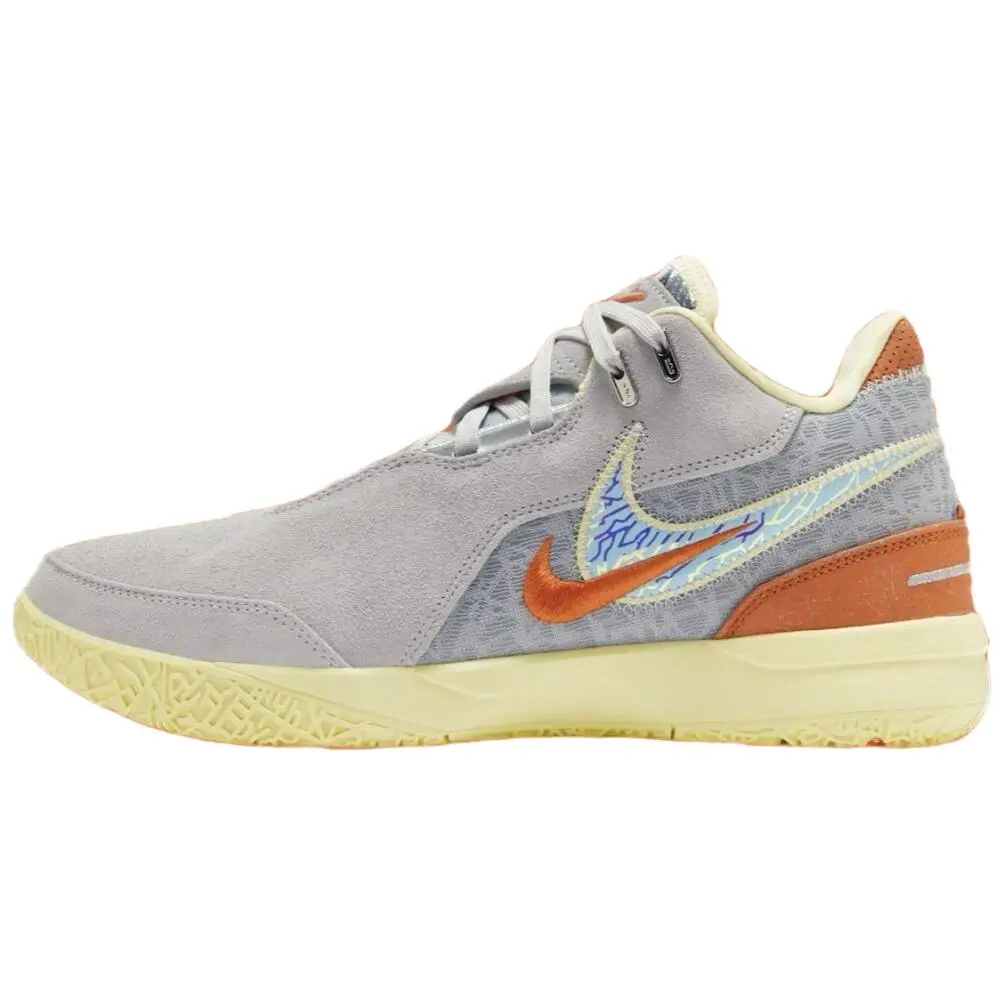 Nike Zoom LeBron Nxxt Gen Ampd Ep Titan Hope Stylish Comfortable Low Top Basketball Shoes Men's Grey FV1305-001