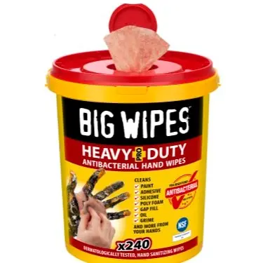 Red Lid 240ct Heavy Duty Pro+ 4 PACK