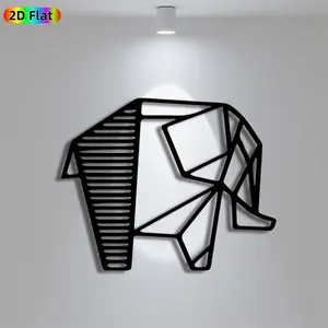 1pc Avant - Garde Elephant Metal Wall Art, Avant - Garde Elephant Statue Mural, Iron Craft, Perfect for Living Room, Garden, Zoo Corner Decor, Artistic Metalwork, Silhouette wall decor, Christmas Decor, Ideal Gift for Trend Seekers