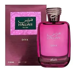 RASASI Hawas Diva Eau de Parfum For Women 3.38 Fl Oz
