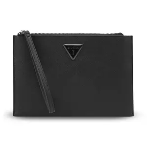 GUESS Viviette SLG Wristlet Sleek Everyday Organizer with Detachable Strap & Zip-top Closure for Daily Use