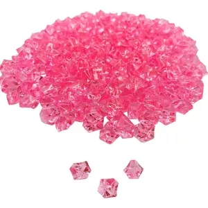 Acrylic Ice Rocks Crystals Gems, Bulk Fake Crystals, Plastic Diamonds for Vase Filler Wedding Decoration Table Scatter Party Arts Crafts Display