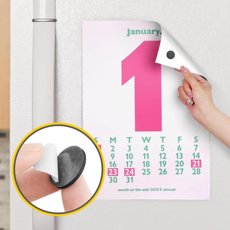 70 Pcs Round Magnets with Adhesive Backing, Flexible Self Adhesive Magnets For Crafts, Magnetic Tape, Magnetic Strips, Small Sticky Magnetic Dots For Hanging & Organizing Light Objects