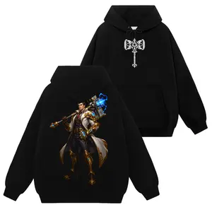 Game X Limited Jayce #16 League of Legends Cyberpunk Inspired T-Shirt Sweatshirt Hoodie LOL Champions Graphic Tee for Gamers, Anime Style Streetwear, Unisex Gift Shirt