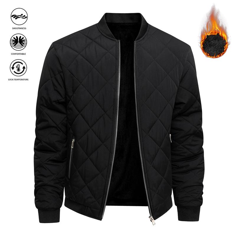 Men's Winter Casual Stand Collar Windproof Versatile Sports Jacket, suitable for various occasions such as daily wear and social gatherings.Comfortable fabric is a must-have versatile piece in any man's wardrobe.