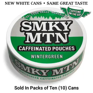 SMKY MTN | WINTERGREEN Caffeinated Pouches
