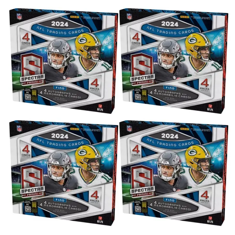 1/2 Case- 2024 Panini Spectra Hobby Box - Sports Trading Cards Pick Your Team Break
