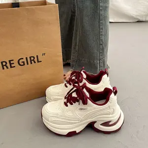 Platform platform height-increasing versatile casual sports shoes