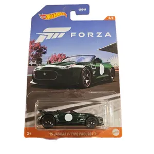 Hot Wheels Forza 15 Jaguar F-Type Project 7 Diecast 1:64 Scale Collectible Model Car