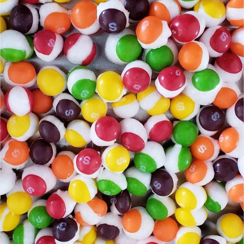 1.6 lb XL Jar of Freeze Dried Skittles