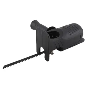 Reciprocating Saw Attachment Kit for Power Drills - Electric Drill Conversion Adapter for Portable Jigsaw Modification with Multi-Purpose Blades