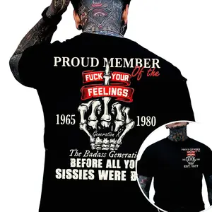 Generation X Year Badass Generation T-shirt, Gen X FAFOT Shirt -Top Unisex Comfort Womenswear Menswear, Classic Collar Love