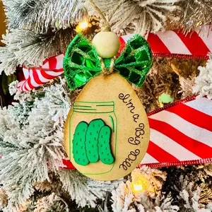 I’m a big dill pickle ornament