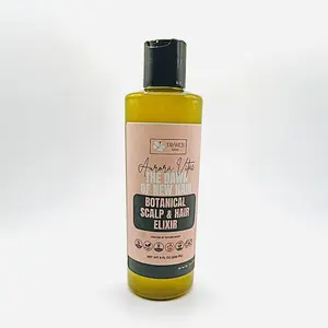 Aurora Vitae Botanical Hair Elixir – Growth & Shine Oil | Red Raspberry, Prickly Pear, Fenugreek (8oz)