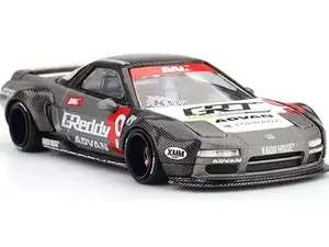 Kaido House 1:64 Honda NSX Kaido Test Car Spec V1 #9 Greddy Advan Diecast Model Car  l KHMG190-2B