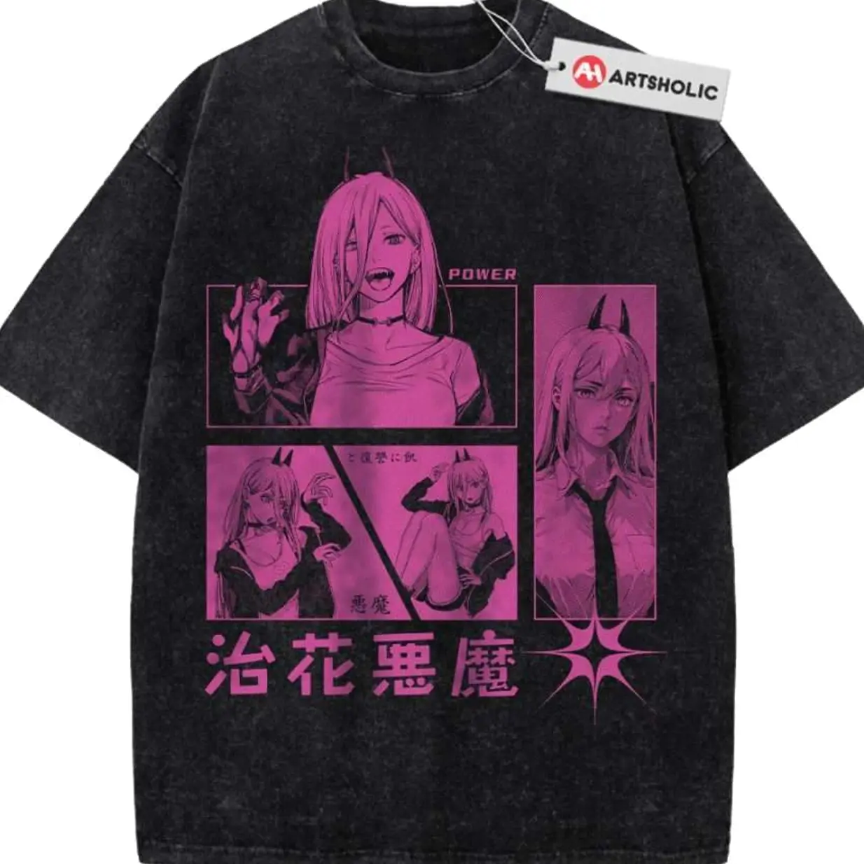 Power Shirt, Chainsaw Man Shirt, Anime Shirt, Vintage Tee