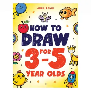 How to Draw for Kids 3-5 – Easy Animal Drawing Book for Beginners - Paperback