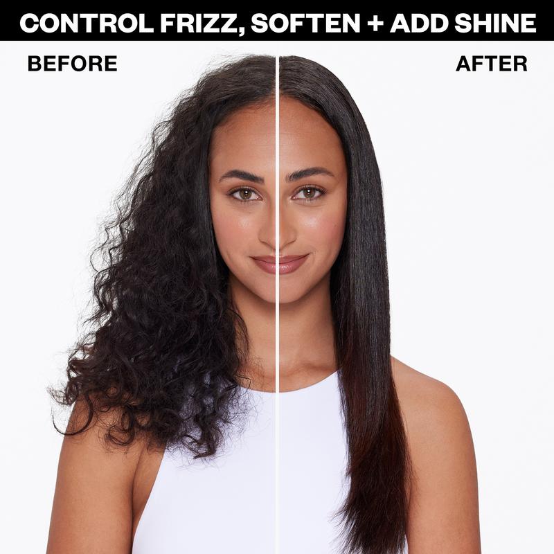 IGK GOOD BEHAVIOR Spirulina Protein Smoothing Spray | Keratin Like Treatment + Frizz Control + Heat Protectant | Vegan + Cruelty Free | 186ml | 5.6 oz