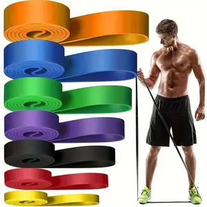 Elastic Band Yoga Sports Home Pull-up Booster Belt Multifunctional Fitness Strength Pull Resistance Belt Waist Twist and Core Ab Exercise Machine Portable