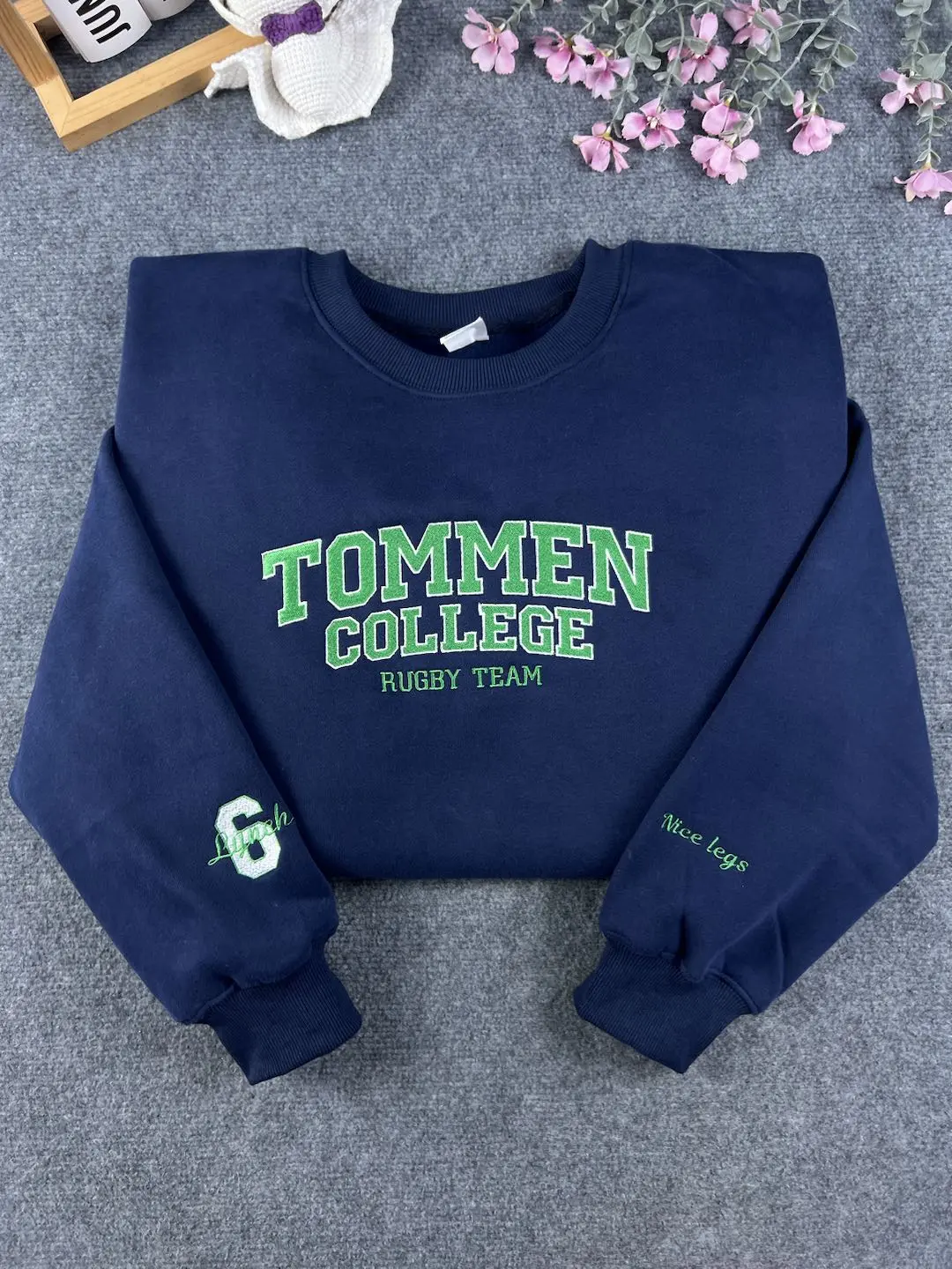 Embroidered Boys of Tommen Sweatshirt, Tommen College Crewneck, Bookish Reader Gift, Gift For Her