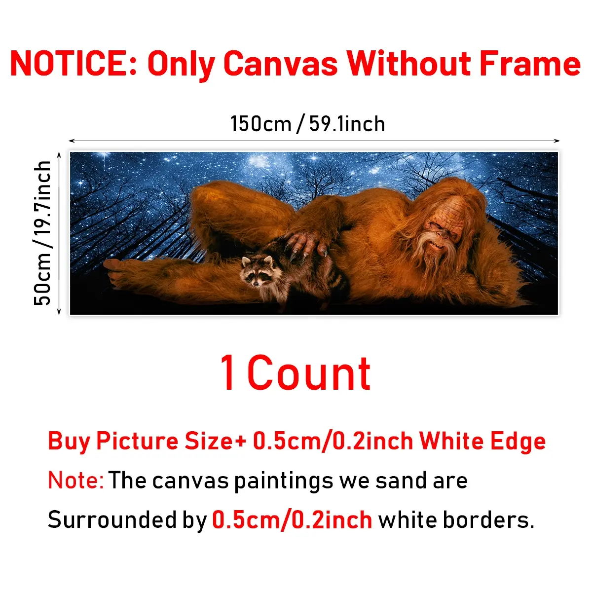 19.7x59.1in(Unframed)-X