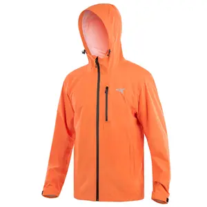 KastKing HydroArmor Lightweight Rain Jacket, 2.5-Layer Waterproof Fishing Hiking Rain Suit for Men, Packable Rain Gear