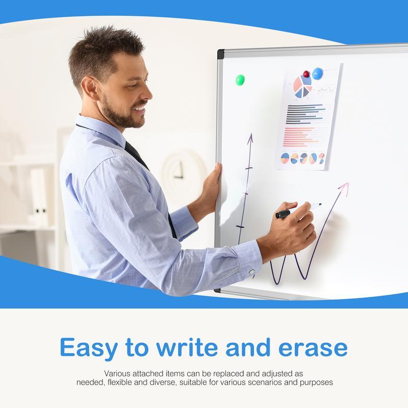 【Deal】Magnetic Dry Erase Board, 36 X 24 Inches White Board for Home Office School,Sliver Reinforced Aluminum Frame